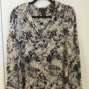 2/$40 RACEL ZOE watercolour blouse